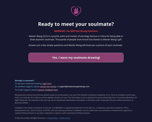 Master Wang Draws Your Soulmate Sketch - #1 Earning Huge $ Per Hop!